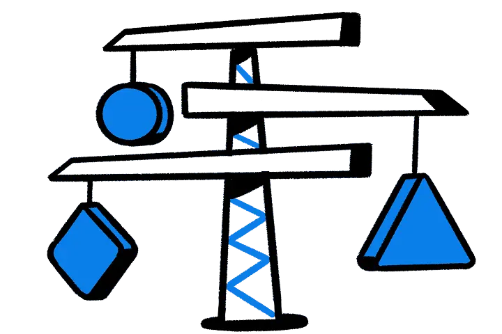 Illustration d’échafaudage