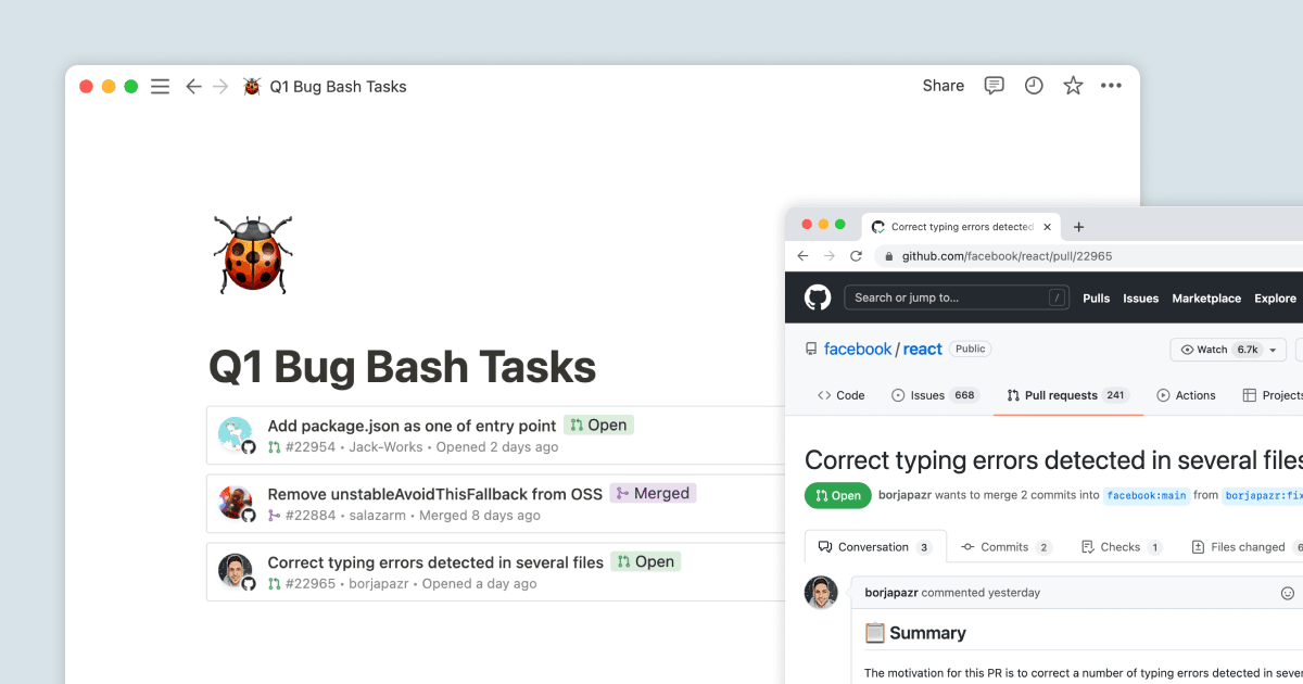 Aperçus des liens 🔗