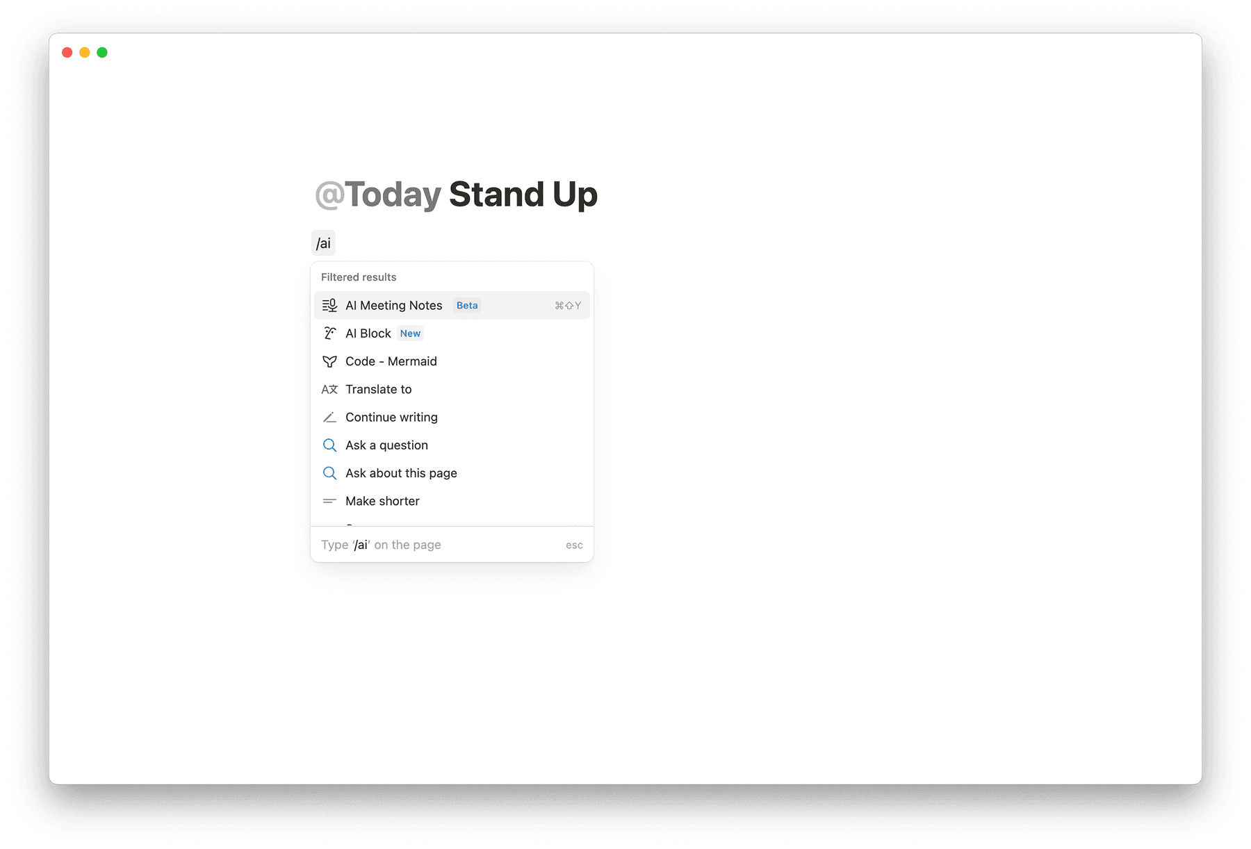 AIDE : Notes d’IA