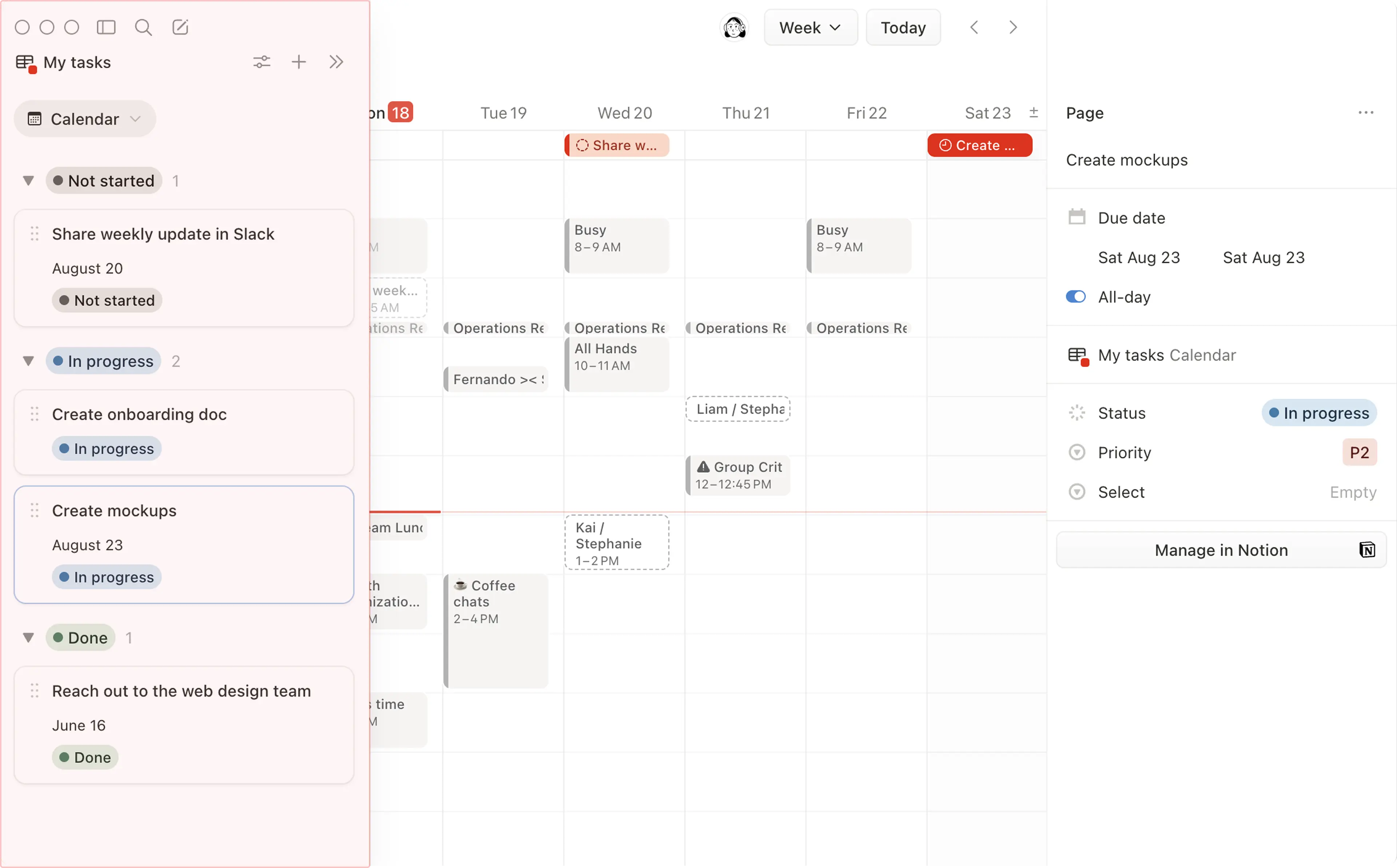 aide : panneau de liste