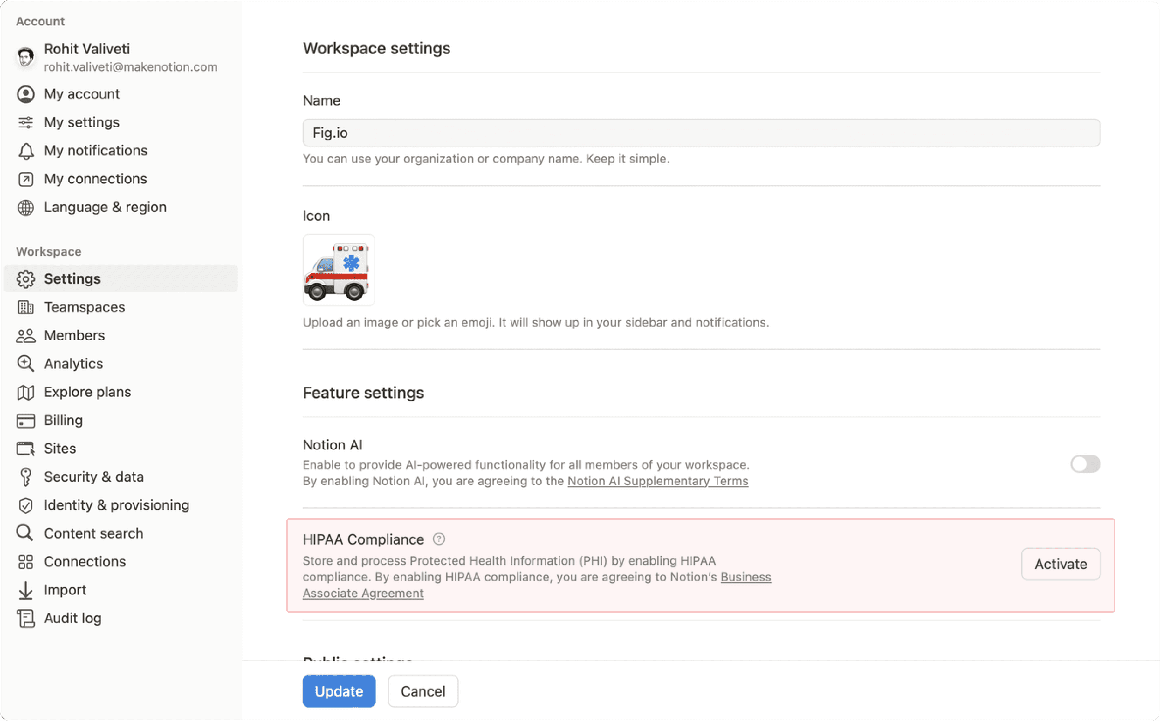 Aide : assurer la conformité à la loi HIPAA
