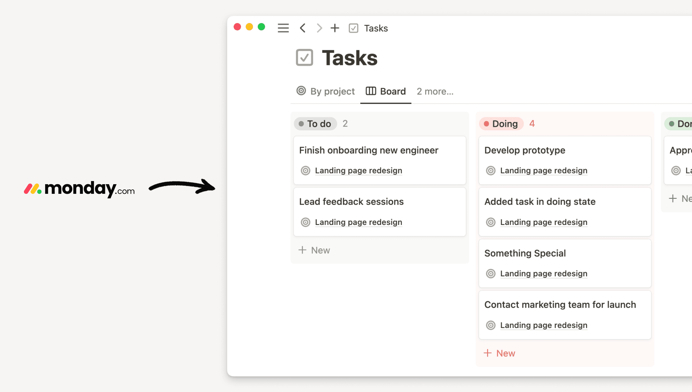 Aide : Importer depuis Monday.com