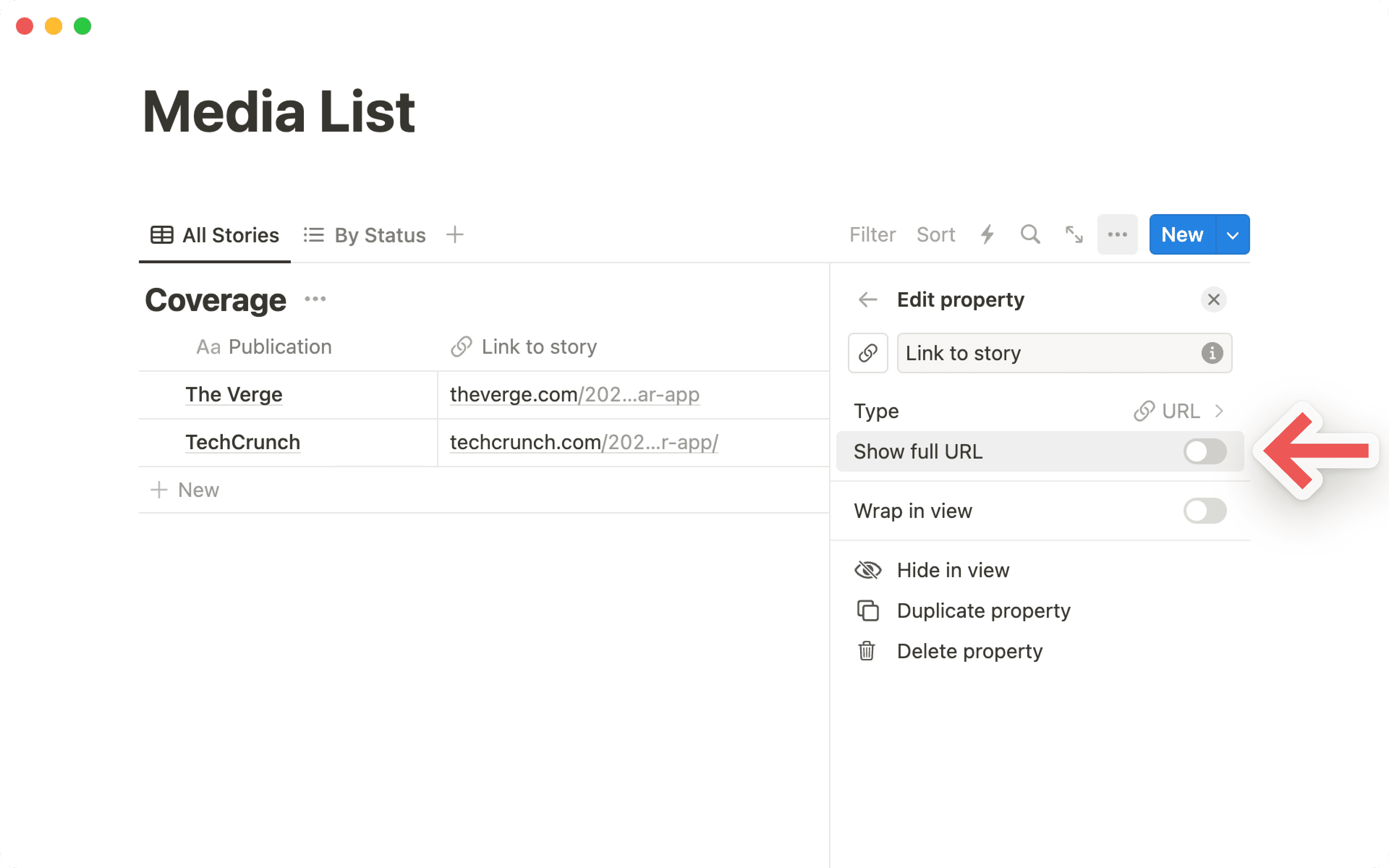 Raccourcissement d’URL