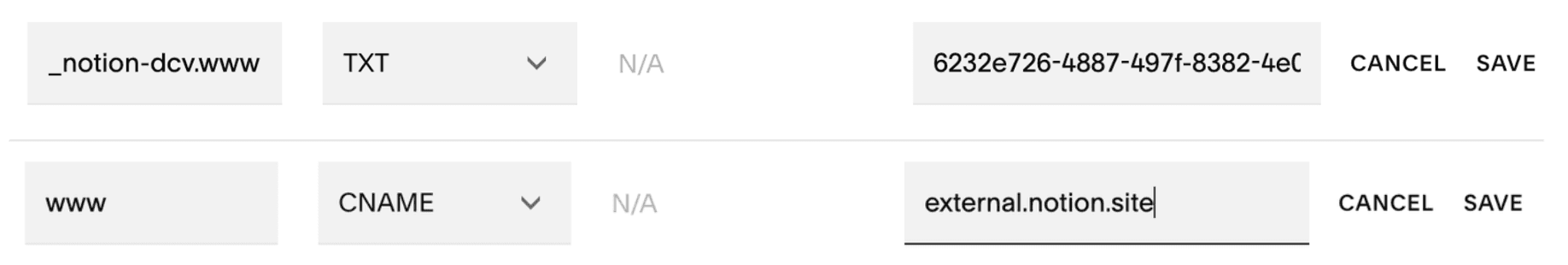 Aide : squarespace étape 3