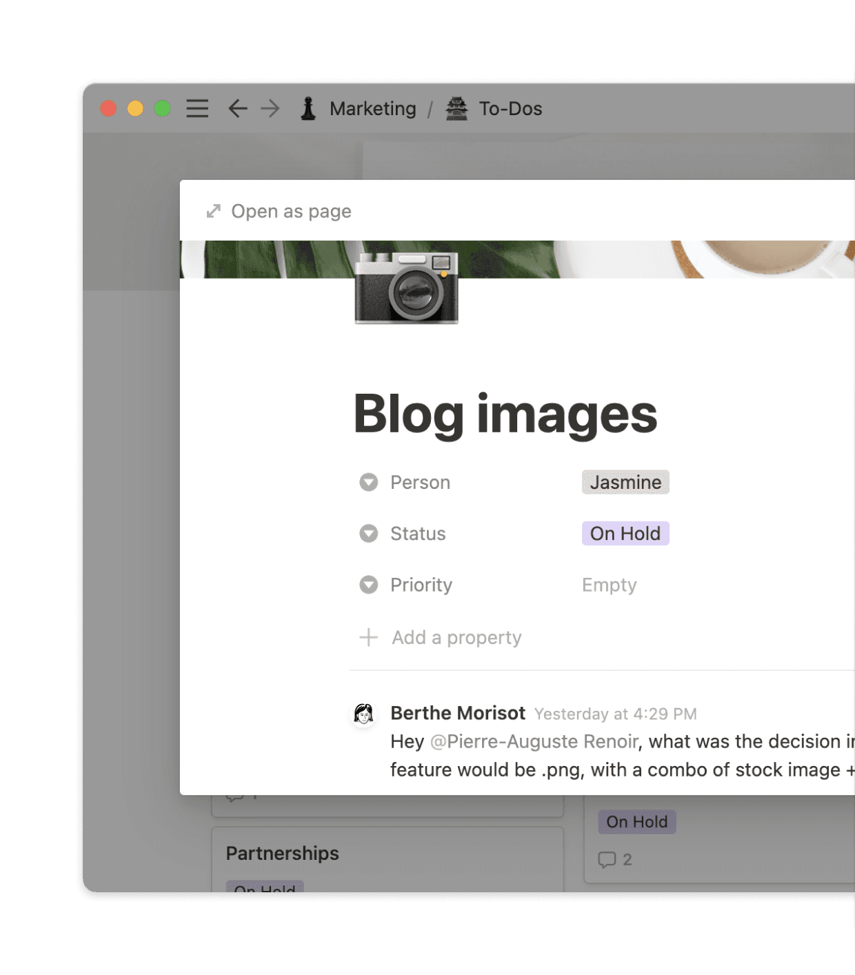 Projektmanagement, Produkt-Roadmaps, Dokumentation und Wikis - Notion kann alles.