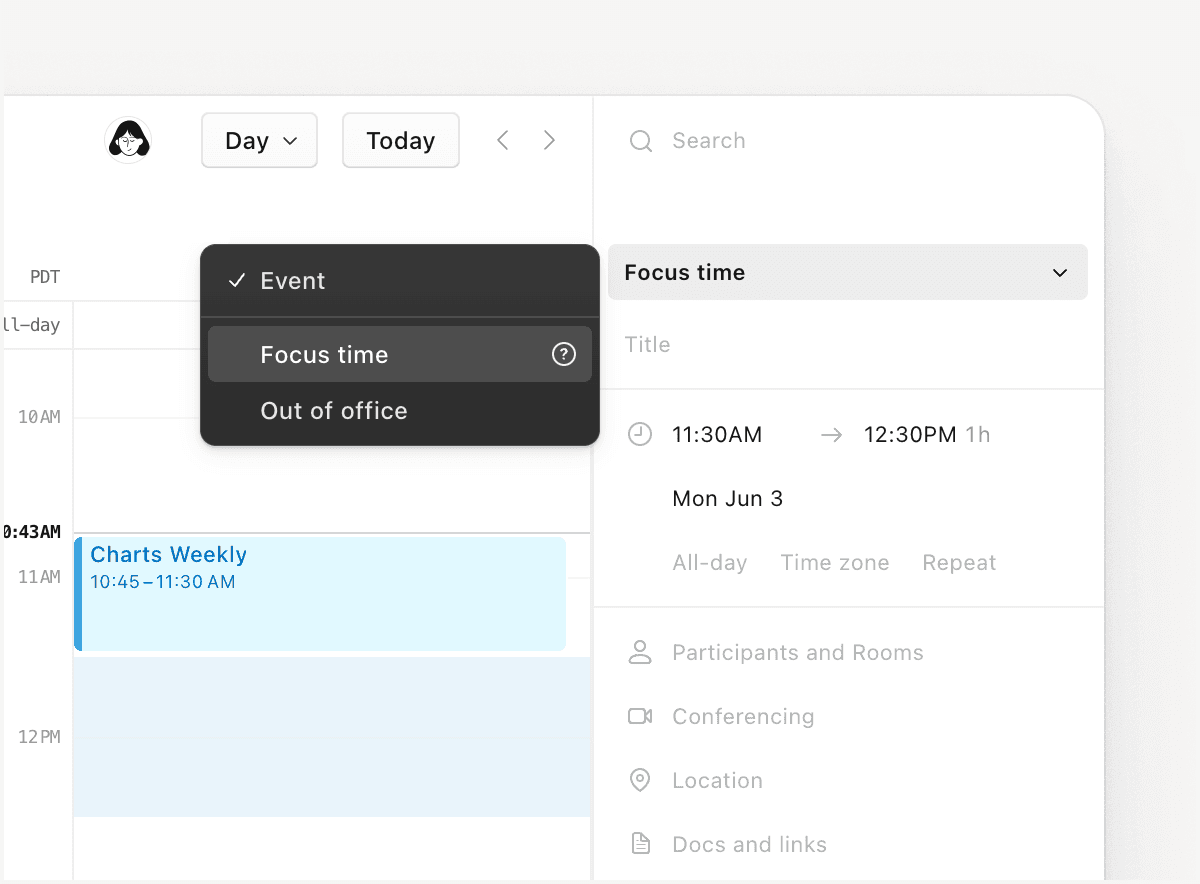 Absences et moments de concentration