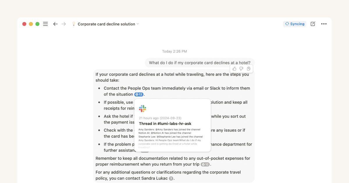 Utilisez les connecteurs IA pour accéder à davantage de connaissances de votre équipe