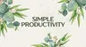 Photo de profil de Simple Productivity