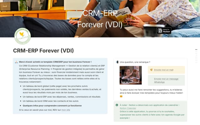CRM-ERP Forever (VDI)